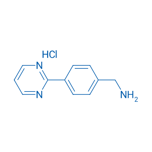 (4-(Pyrimidin-2-yl)phenyl)methanamine hydrochloride 250mg