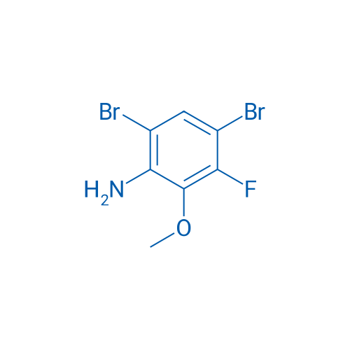 4,6-Dibromo-3-fluoro-2-methoxyaniline 250mg