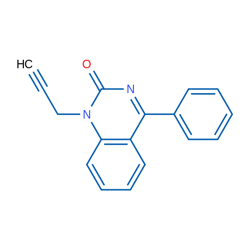4-Phenyl-1-(prop-2-yn-1-yl)quinazolin-2(1H)-one 1g