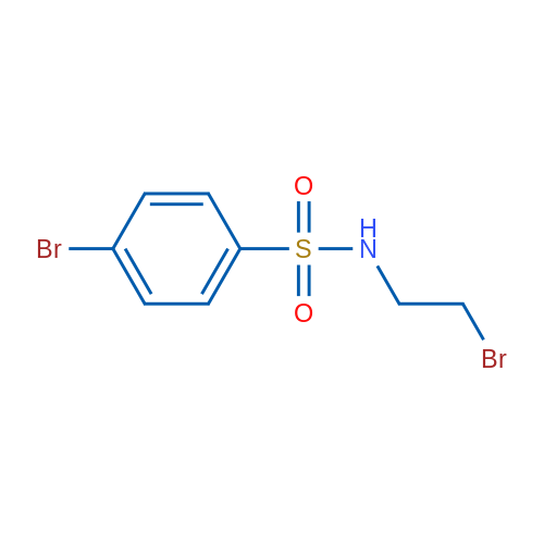 4-Bromo-N-(2-bromoethyl)benzenesulfonamide 1g