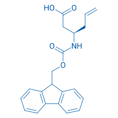 Fmoc-(R)-3-Amino-5-hexenoic acid 250mg