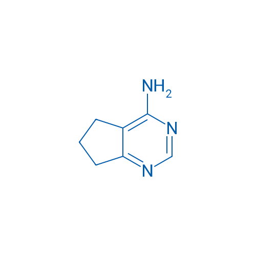6,7-Dihydro-5H-cyclopenta[d]pyrimidin-4-amine 250mg