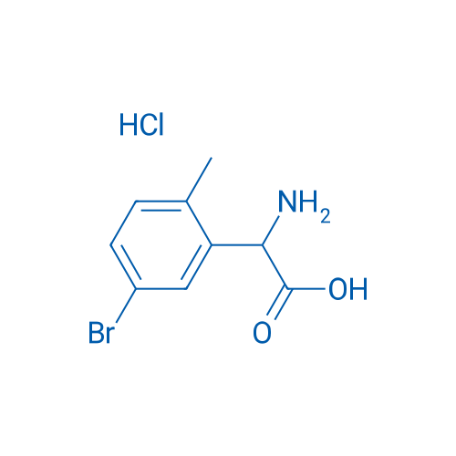 2-Amino-2-(5-bromo-2-methylphenyl)acetic acid hydrochloride 1g