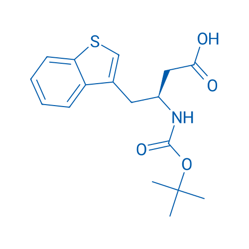 (S)-4-(Benzo[b]thiophen-3-yl)-3-((tert-butoxycarbonyl)amino)butanoic acid 1g