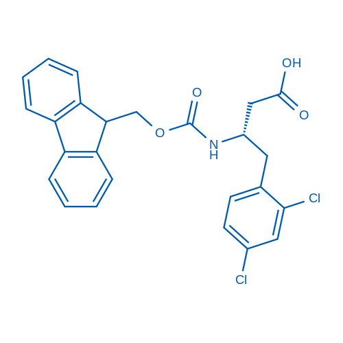 Fmoc-(S)-3-Amino-4-(2,4-dichloro-phenyl)-butyric acid 250mg