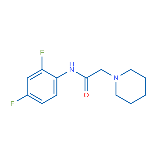 N-(2,4-Difluorophenyl)-2-(piperidin-1-yl)acetamide 1g
