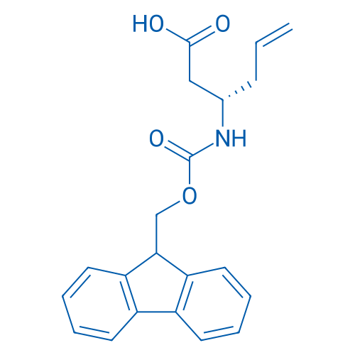 Fmoc-(S)-3-Amino-5-hexenoic acid 250mg