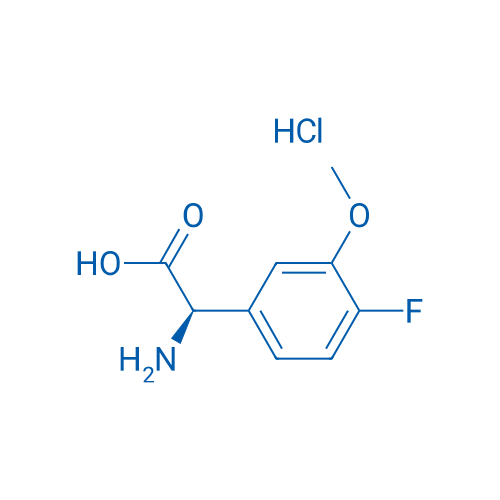 (R)-2-Amino-2-(4-fluoro-3-methoxyphenyl)acetic acid hydrochloride 250mg