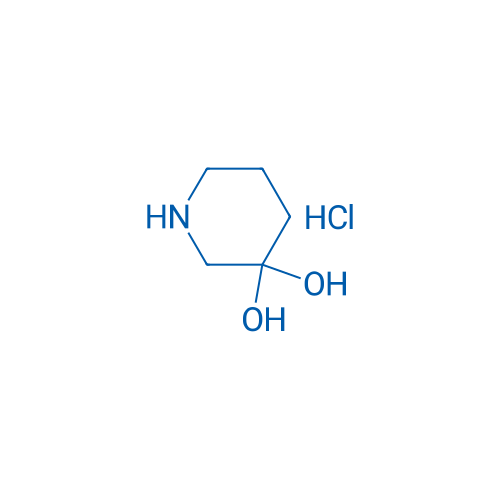 Piperidine-3,3-diol hydrochloride 5g