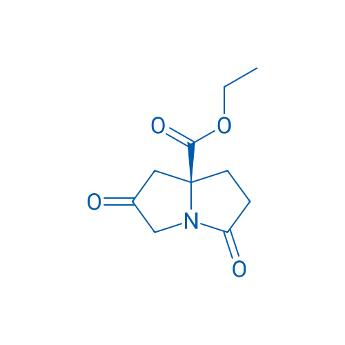 (S)-Ethyl 2,5-dioxohexahydro-1H-pyrrolizine-7a-carboxylate 100mg