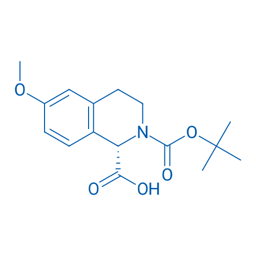 (S)-2-(tert-Butoxycarbonyl)-6-methoxy-1,2,3,4-tetrahydroisoquinoline-1-carboxylic acid 100mg
