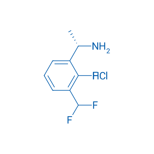 (S)-1-(3-(Difluoromethyl)-2-fluorophenyl)ethan-1-amine hydrochloride 1g