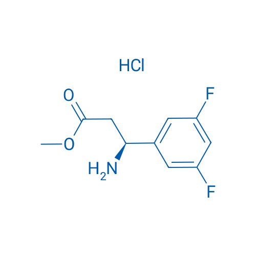 Methyl (S)-3-amino-3-(3,5-difluorophenyl)propanoate hydrochloride 100mg