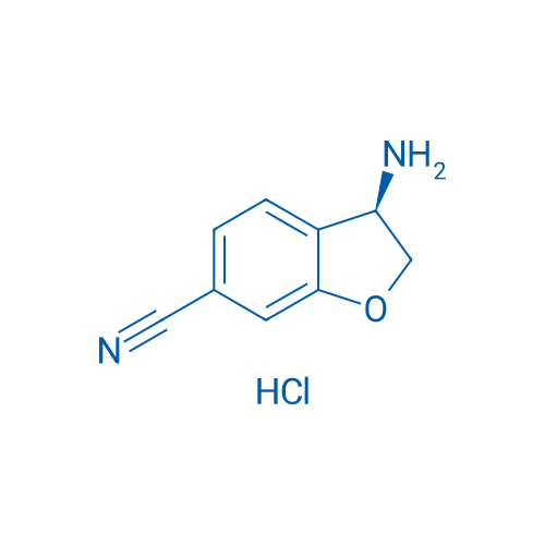 (R)-3-Amino-2,3-dihydrobenzofuran-6-carbonitrile hydrochloride 1g