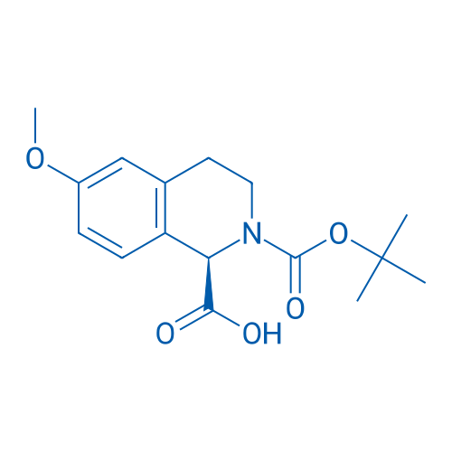 (R)-2-(tert-Butoxycarbonyl)-6-methoxy-1,2,3,4-tetrahydroisoquinoline-1-carboxylic acid 100mg