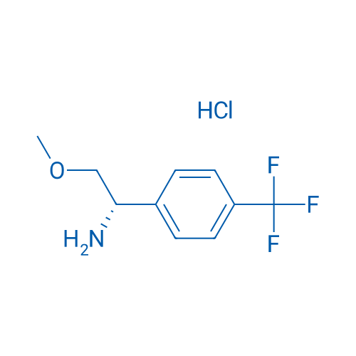 (S)-2-Methoxy-1-(4-(trifluoromethyl)phenyl)ethan-1-amine hydrochloride 50mg