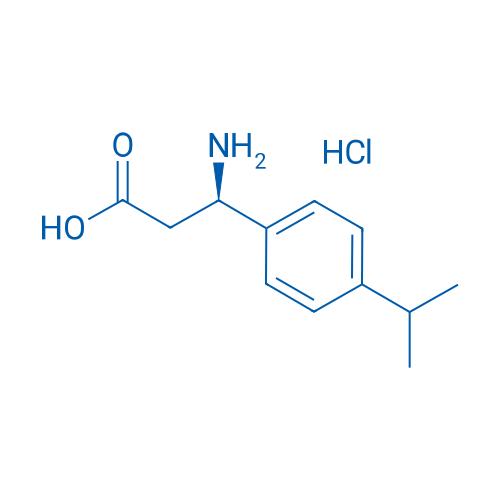 (R)-3-Amino-3-(4-isopropylphenyl)propanoic acid hydrochloride 250mg