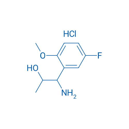 1-Amino-1-(5-fluoro-2-methoxyphenyl)propan-2-ol hydrochloride 100mg