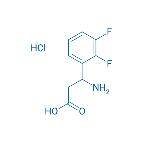 3-Amino-3-(2,3-difluorophenyl)propanoic acid hydrochloride 100mg
