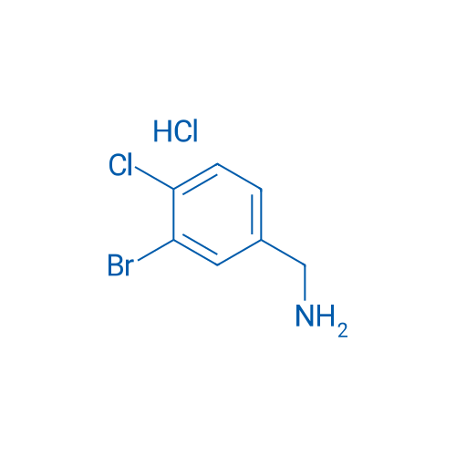 (3-Bromo-4-chlorophenyl)methanamine hydrochloride 250mg