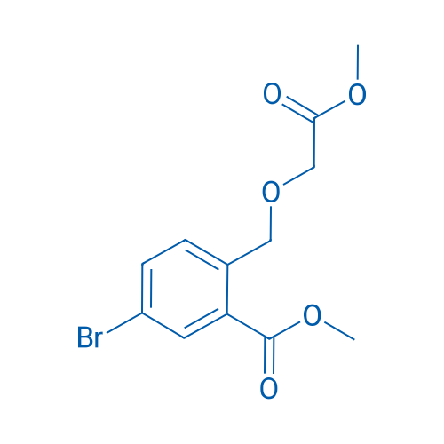Methyl 5-bromo-2-((2-methoxy-2-oxoethoxy)methyl)benzoate 1g