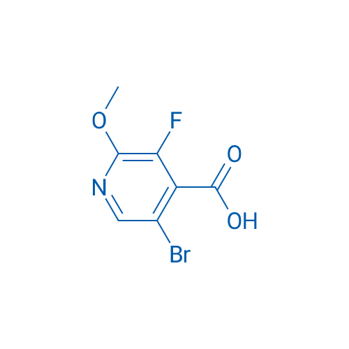 5-Bromo-3-fluoro-2-methoxyisonicotinic acid 250mg