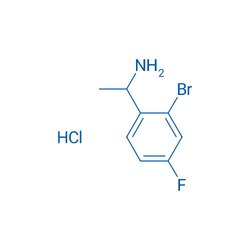1-(2-Bromo-4-fluorophenyl)ethan-1-amine hydrochloride 1g