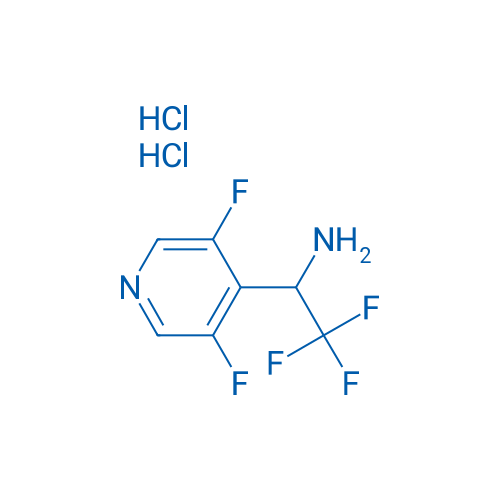 1-(3,5-Difluoropyridin-4-yl)-2,2,2-trifluoroethan-1-amine dihydrochloride 1g