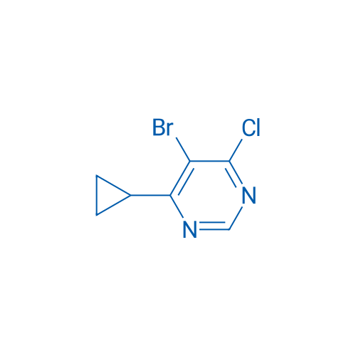 5-Bromo-4-chloro-6-cyclopropylpyrimidine 250mg