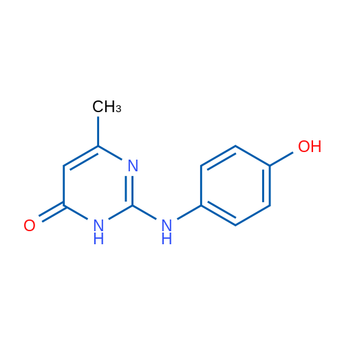 2-((4-Hydroxyphenyl)amino)-6-methylpyrimidin-4(3H)-one 1g