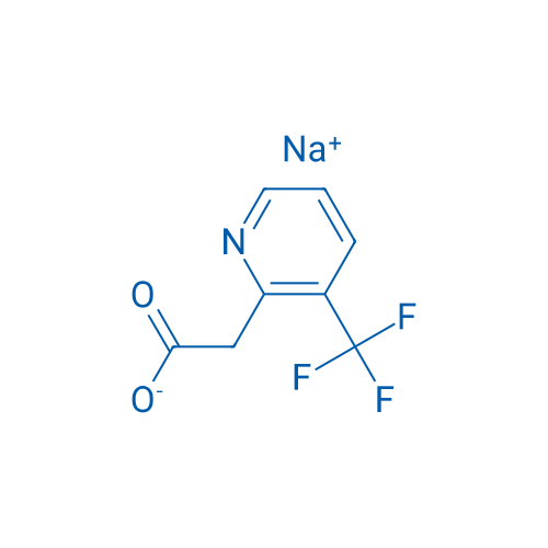 Sodium 2-(3-(trifluoromethyl)pyridin-2-yl)acetate 100mg