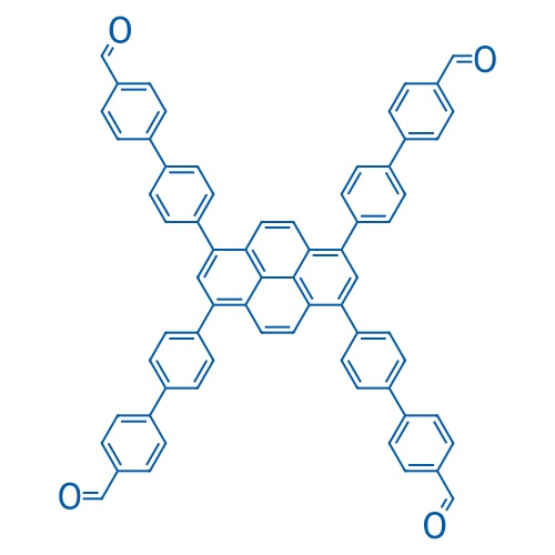 4',4''',4''''',4'''''''-(Pyrene-1,3,6,8-tetrayl)tetrakis(([1,1'-biphenyl]-4-carbaldehyde)) 100mg