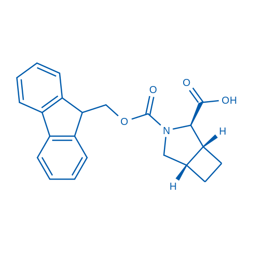 rel-(1R,2R,5S)-3-(((9H-Fluoren-9-yl)methoxy)carbonyl)-3-azabicyclo[3.2.0]heptane-2-carboxylic acid 100mg