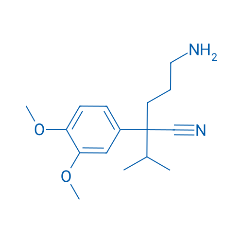 5-Amino-2-(3,4-dimethoxyphenyl)-2-isopropylpentanenitrile 250mg