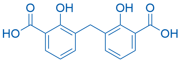 Methylenedisalicylic acid（mixture of isomers) 100g