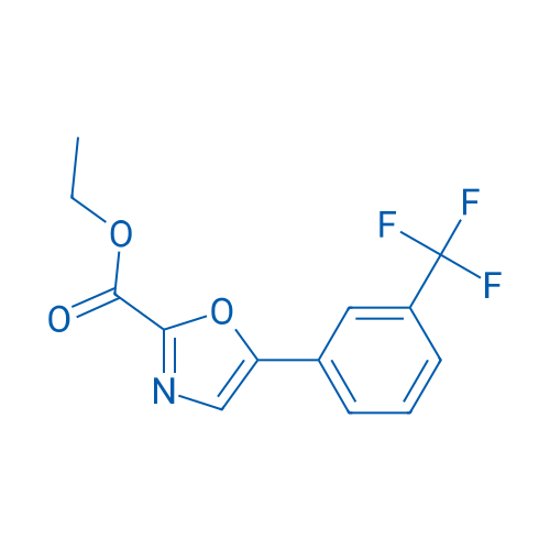 Ethyl 5-(3-(trifluoromethyl)phenyl)oxazole-2-carboxylate 1g