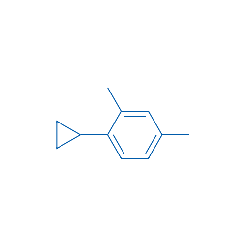 1-Cyclopropyl-2,4-dimethylbenzene 1g