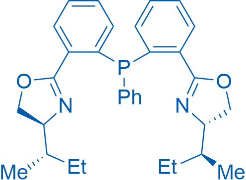 (4S,4'S)-2,2'-((Phenylphosphanediyl)bis(2,1-phenylene))bis(4-((S)-sec-butyl)-4,5-dihydrooxazole) 250mg