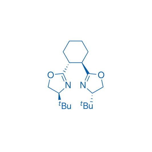 (1R,2R)-1,2-Bis((S)-4-(tert-butyl)-4,5-dihydrooxazol-2-yl)cyclohexane 250mg