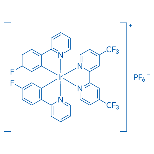 [4,4'-Bis-trifluoromethyl]bis[(4-fluorophenyl)pyridine]iridium(III) hexafluorophosphate 50mg