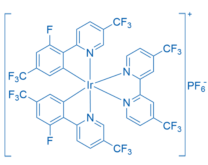 Ir[FCF3(CF3)ppy]2(4,4'-dCF3bpy)PF6 1g