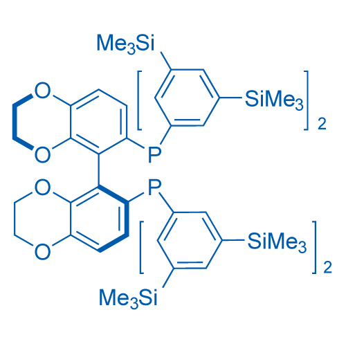 (S)-6,6'-Bis(bis(3,5-bis(trimethylsilyl)phenyl)phosphino)-2,2',3,3'-tetrahydro-5,5'-bibenzo[b][1,4]dioxine 50mg