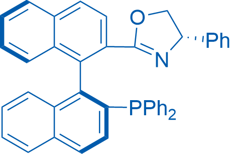 (S)-2-((S)-2'-(Diphenylphosphanyl)-[1,1'-binaphthalen]-3-yl)-4-phenyl-4,5-dihydrooxazole 1g