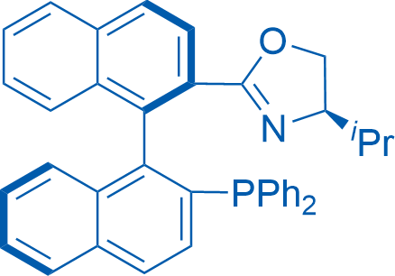 (R)-2-((R)-2'-(Diphenylphosphanyl)-[1,1'-binaphthalen]-3-yl)-4-isopropyl-4,5-dihydrooxazole 1g