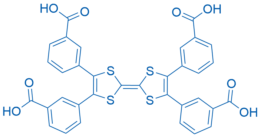 3,3',3'',3'''-([2,2'-Bi(1,3-dithiolylidene)]-4,4',5,5'-tetrayl)tetrabenzoic acid 250mg