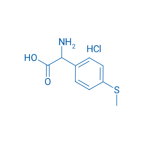 2-Amino-2-(4-(methylthio)phenyl)acetic acid hydrochloride 250mg