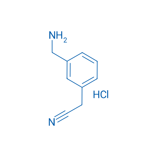 2-(3-(Aminomethyl)phenyl)acetonitrile hydrochloride 100mg