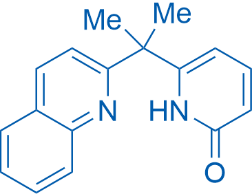 6-(2-(Quinolin-2-yl)propan-2-yl)pyridin-2(1H)-one 250mg