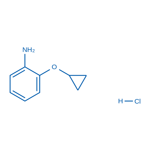 2-Cyclopropoxyaniline hydrochloride 250mg