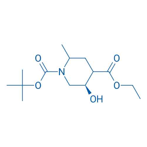 1-(tert-Butyl) 4-ethyl (5R)-5-hydroxy-2-methylpiperidine-1,4-dicarboxylate 1g
